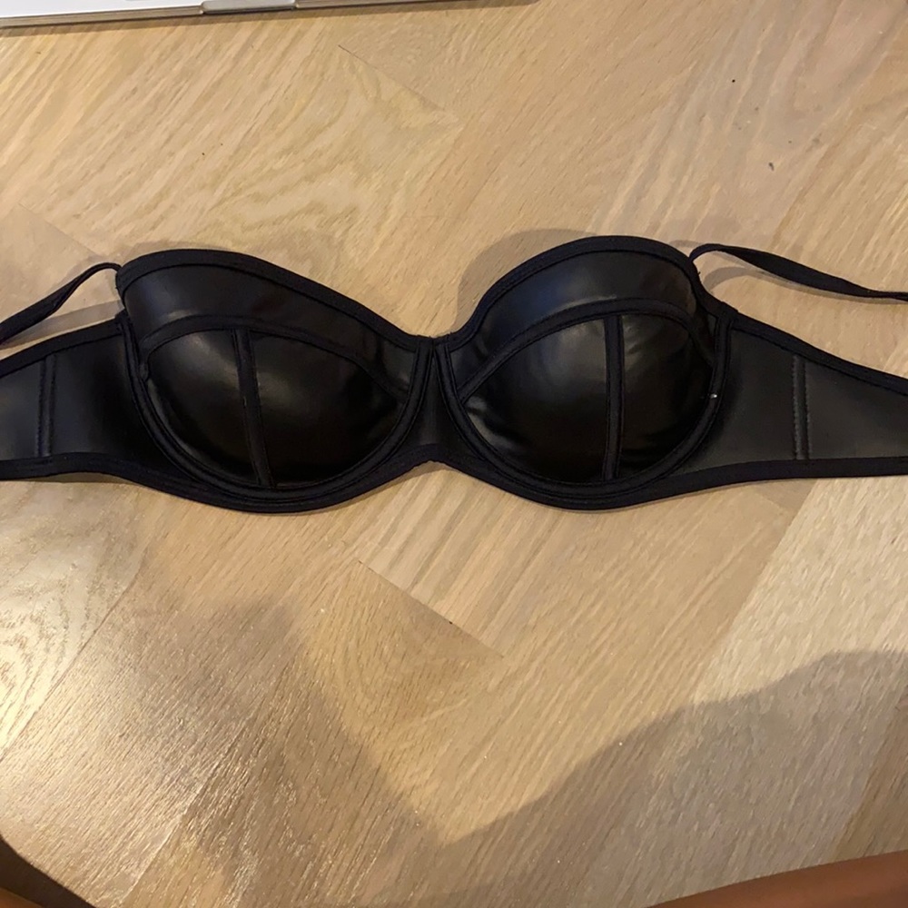 Triangl Leather Top